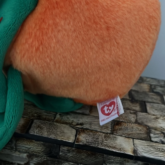 NWT PUMKIN Large Beanie Baby Vintage 1999 Halloween Retired Pumpkin TY - Picture 7 of 12